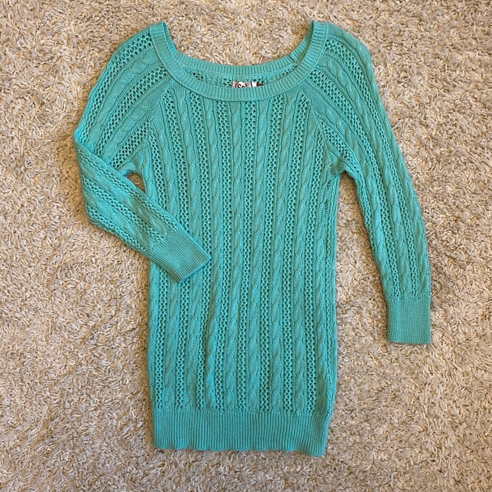 Lightweight Mint green sweater size Medium